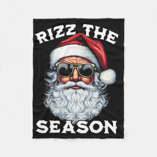 Cobertor De Velo Rizz A Temporada Silly Natal Divertido Papai Noel