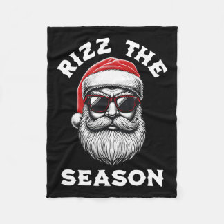 Cobertor De Velo Rizz The Season Papais noeis Feliz Rizzmas Christm