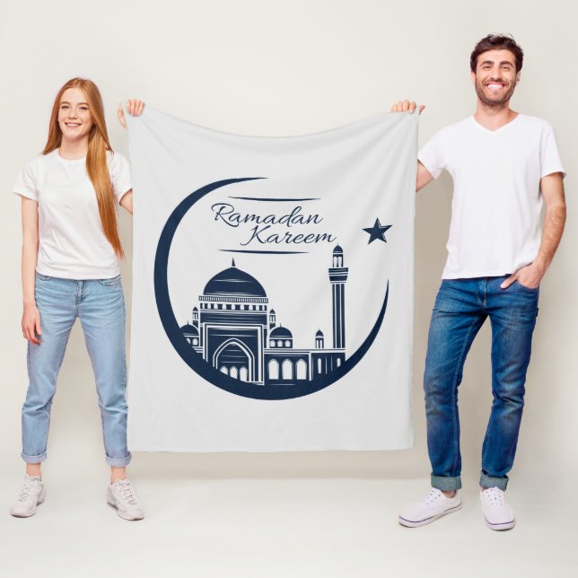 Cobertor De Velo Rmadan Kareem Fleece Blanket (In Situ)