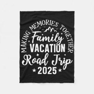 Cobertor De Velo Road Trip 2025 Family Vacation Memories Mat (Memór