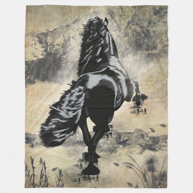 Cobertor De Velo Rock High - Fleece Blanket (Frente)