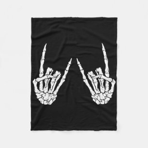 Cobertor De Velo Rock On Banda Rock And Roll Halloween Costume Men 