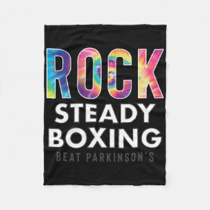Cobertor De Velo Rock Steady Boxing Hippie Tie Dye Novo