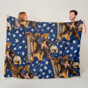Cobertor De Velo Rockstar American Eagle, feliz Dia da Independênci