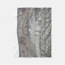 Cobertor De Velo Rocky Surface Fleece Blanket