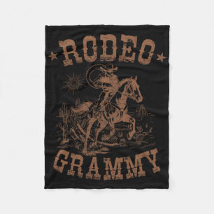 Cobertor De Velo Rodeo Grammy Western Cowboy Familiar Matando Mãe