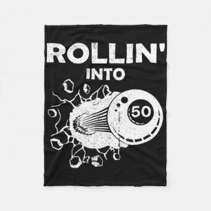 Cobertor De Velo Rollin em 50 Bilhar 50º aniversário