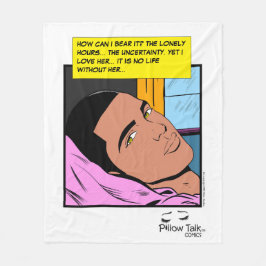 Cobertor De Velo Românticos Ecos Romance de Corações Solitários Qua