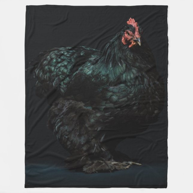 COBERTOR DE VELO ROOSTER PRETO (Frente)