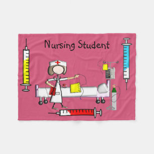 Cobertor De Velo Rosa #5 da cobertura do velo da enfermeira