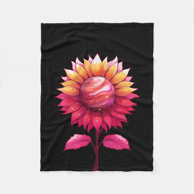 Cobertor De Velo Rosa Celestial (Frente)