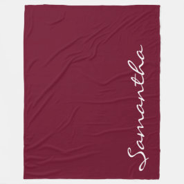 Cobertor De Velo rosa elegante e moderno de tendências quic monogra