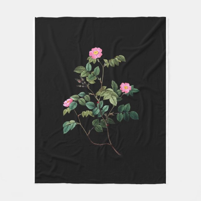 Cobertor De Velo Rosa Rubiginosa (Frente)