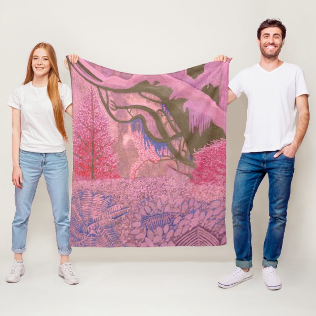 Cobertor De Velo Rosa Selva Florestal (In Situ)