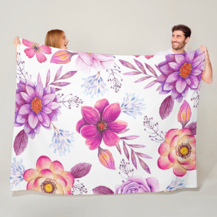 Cobertor De Velo Rosa violeta