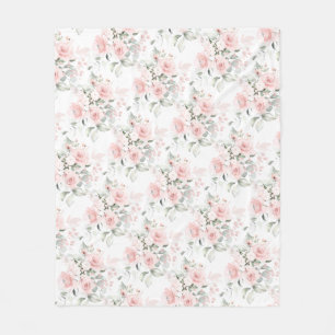 Cobertor De Velo Rosas com Pó de Água Preguiçoso Folha