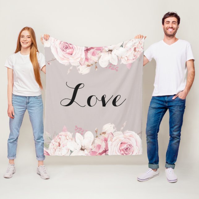 Cobertor De Velo Rosas Elegantes, Folha Média de Folha (In Situ)