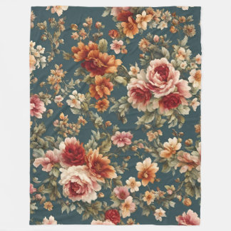 Cobertor De Velo Rosas românticas refinados e flores lindas