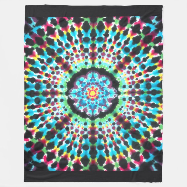 Cobertor De Velo Rosetta Pattern Fleece Blanket (Frente)