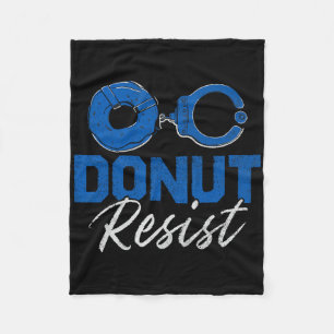 Cobertor De Velo Rosquinha Resistir à Polícia de Polícia Engraçado