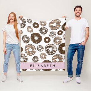 Cobertor De Velo Rosquinhas de chocolate, Rosquinhas de caramelo, g