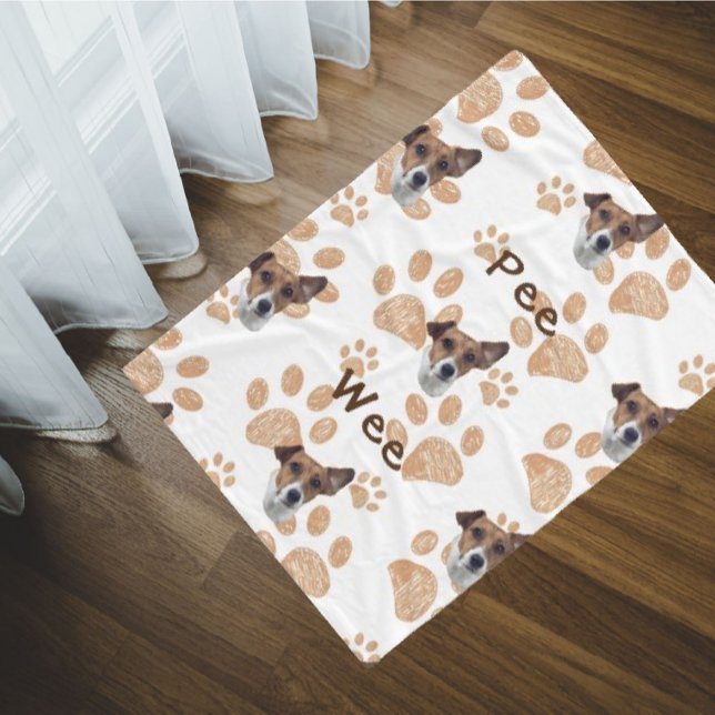 Cobertor De Velo Rosto Engraçado | Seu Nome e Foto Do Rosto Dos Cãe (Criador carregado)