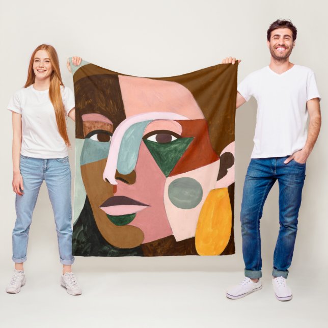 Cobertor De Velo Rosto Geográfico (In Situ)