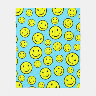 Cobertor De Velo Rostos sorridentes