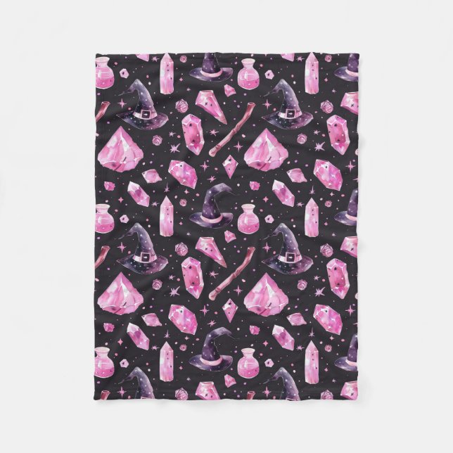Cobertor De Velo Rosy Witch Fleece Blanket (Frente)