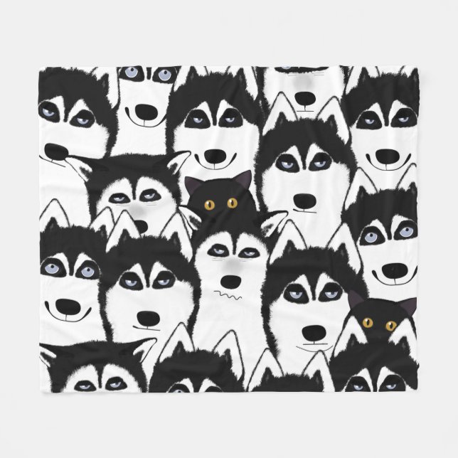 Cobertor De Velo Roucos Fleece Blanket (Frente (Horizontal))
