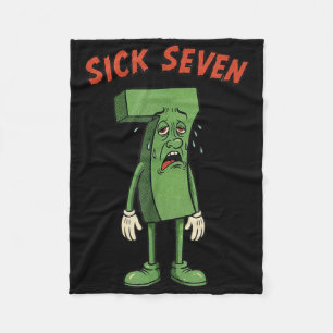 Cobertor De Velo Roupa de Halloween do Meme Sick Seven 67 Diversão