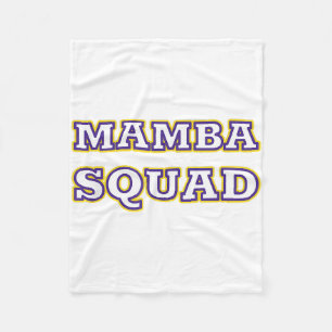 Cobertor De Velo Roupa engraçada do Mamba Squad para amantes de cob