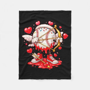 Cobertor De Velo Roupas de Cupido Beisebol Gotejamento Sorvete Juve