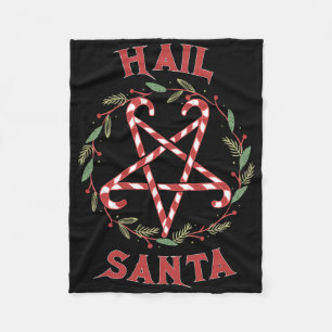Cobertor De Velo Roupas de Natal Hail Santa Krampus