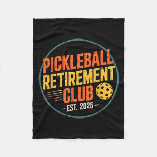 Cobertor De Velo Roupas do Clube de Aposentadoria de Ckleball Retro