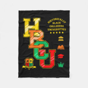 Cobertor De Velo Roupas Hbcu Faculdades Historicamente Negras Unive