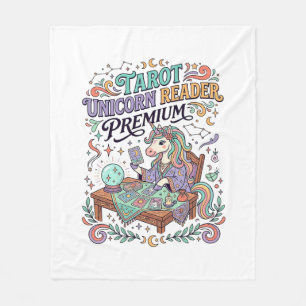 Cobertor De Velo Roupas Kawaii Premium Leitor de Tarot Unicórnio