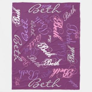 Cobertor De Velo Roxo, cor-de-rosa, Lavendar, colagem conhecida