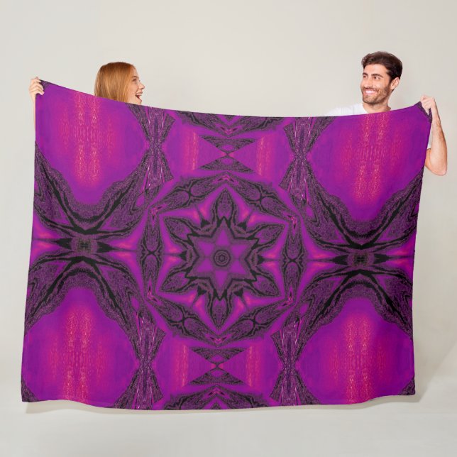 Cobertor De Velo Roxo Desert Song 15 (In Situ)