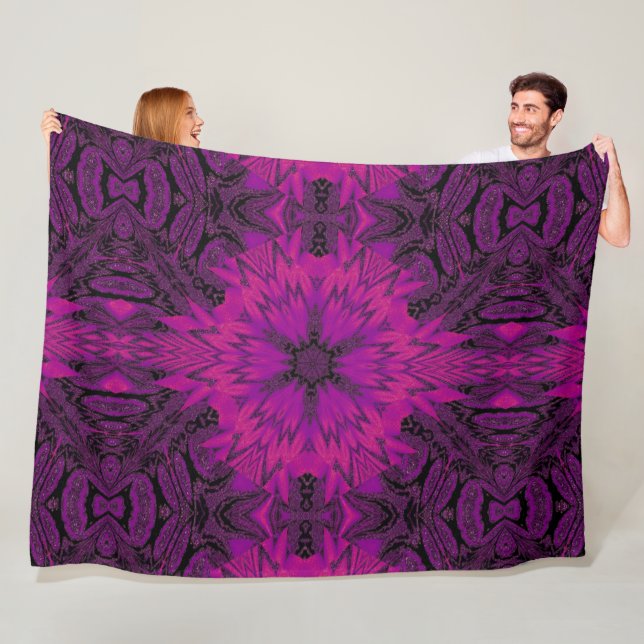 Cobertor De Velo Roxo Desert Song 42 (In Situ)