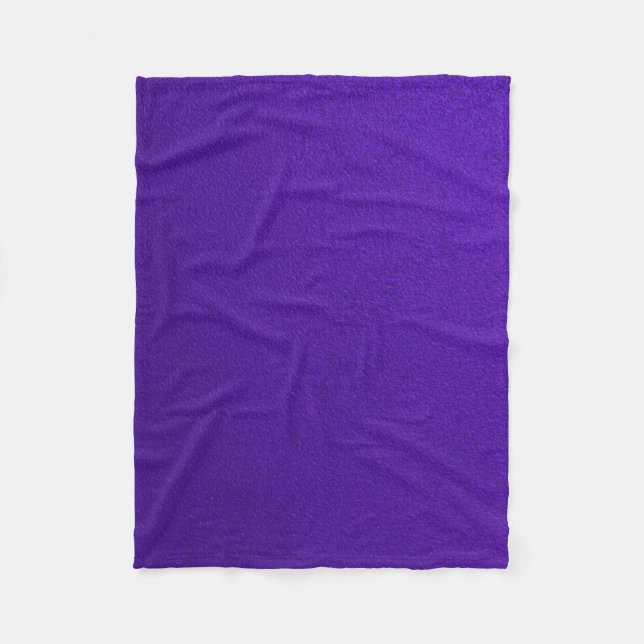 Cobertor De Velo Roxo Textured (Frente)