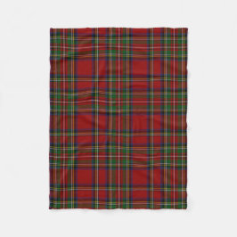 Cobertor De Velo Royal Stewart Tartan — Padrão de Xadrez tradiciona
