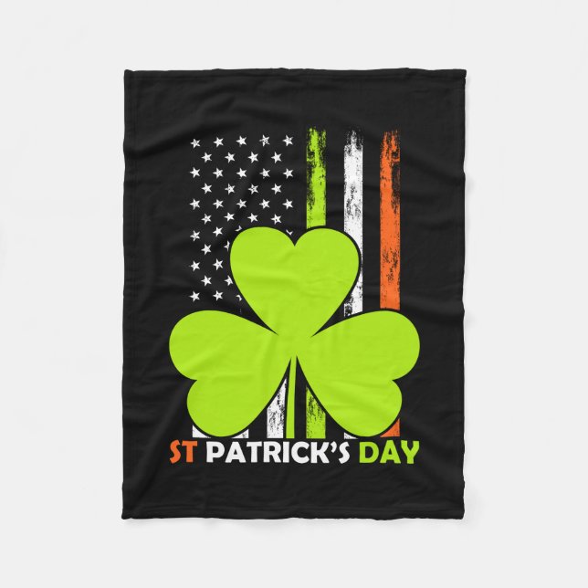 Cobertor De Velo Rua Patrick S Day (Frente)
