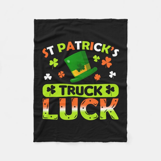 Cobertor De Velo Rua Patrick S Truck Luck (Frente)