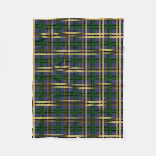 Cobertor De Velo Ruas. Andrews University Tartan (Frente)