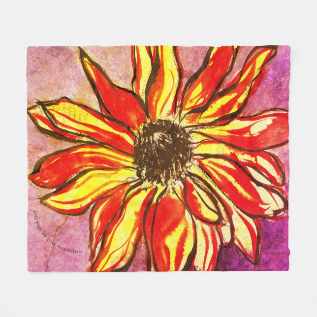 Cobertor De Velo *'Rudbeckia Ablaze' (Frente (Horizontal))