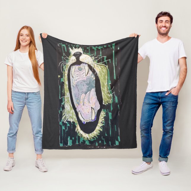 Cobertor De Velo Rugido do Leão (In Situ)