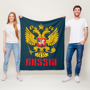 Cobertor De Velo Rússia Bandeira Imperial Águia Russa Ortodoxa Russ
