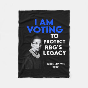 Cobertor De Velo Ruth Bader Ginsburg&#';s Voto Legado Biden 2020