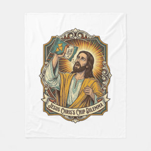 Cobertor De Velo Saco de Batata Frita Vazio de Jesus Comida de Bêba